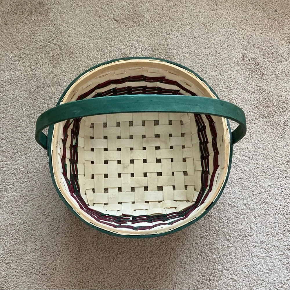 Natural Tan Woven Basket